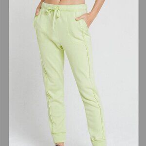 Free People Green Jogger Pants